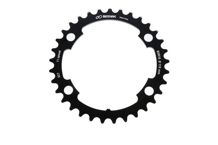BXR10 - Road chainring 33T B.C.D. 110 mm for inner position - 4 arms