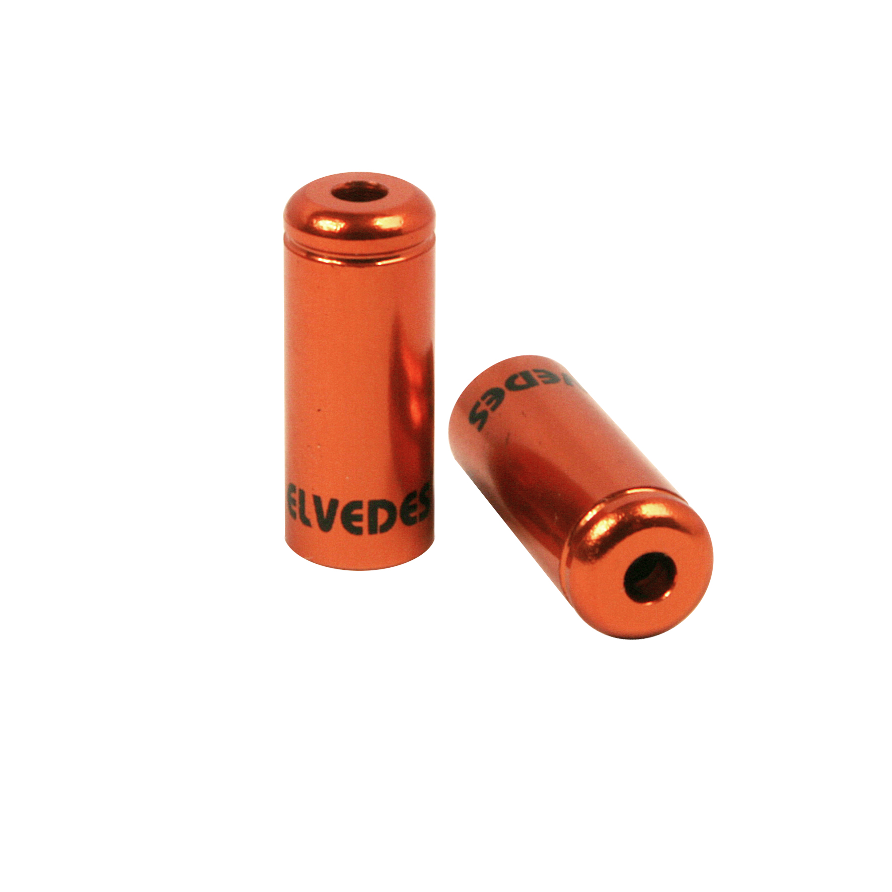BI00090 (ELV2012006) - Sealed ferrule anodized Orange, 50 pcs
