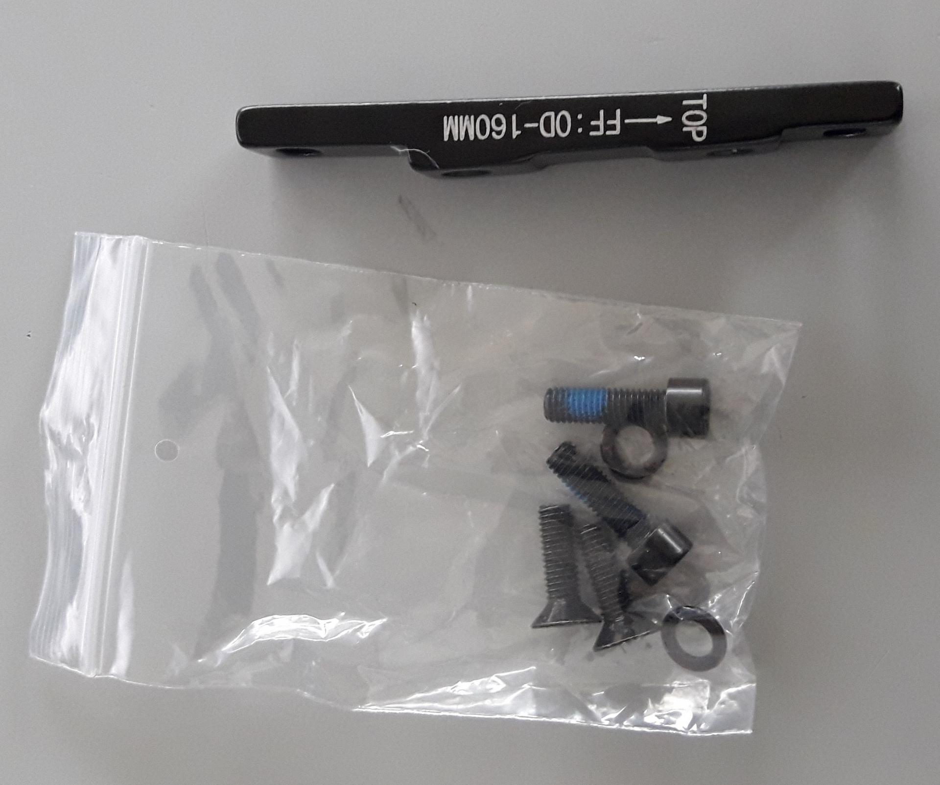BI00631 (CPBISTFM160) - Front Adapter 160 mm Flat Mount