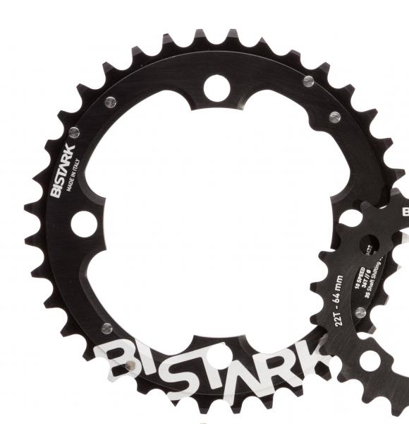 BXM32 - Chainring for double 36T B.C.D. 104 mm