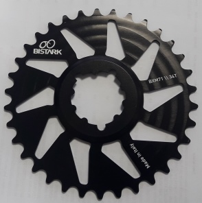 BXM71 - Monoring 34T Offset 3 mm Direct Mount // SRAM XX1 e EAGLE Compatible