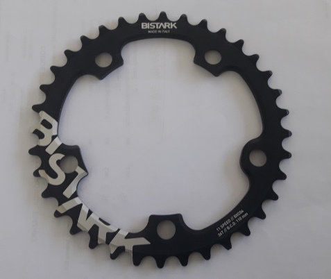 BXC04 - Monocorona 36T B.C.D. 110 mm dente Wide Narrow - Per Pedivella Campagnolo 2013 a 5 fori